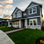 Modern,Home,In,Oregon,At,Sunset